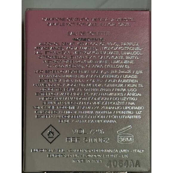 Versace Bright Crystal Eau de Toilette - 5 mL - NEW in BOX - Picture 3 of 3